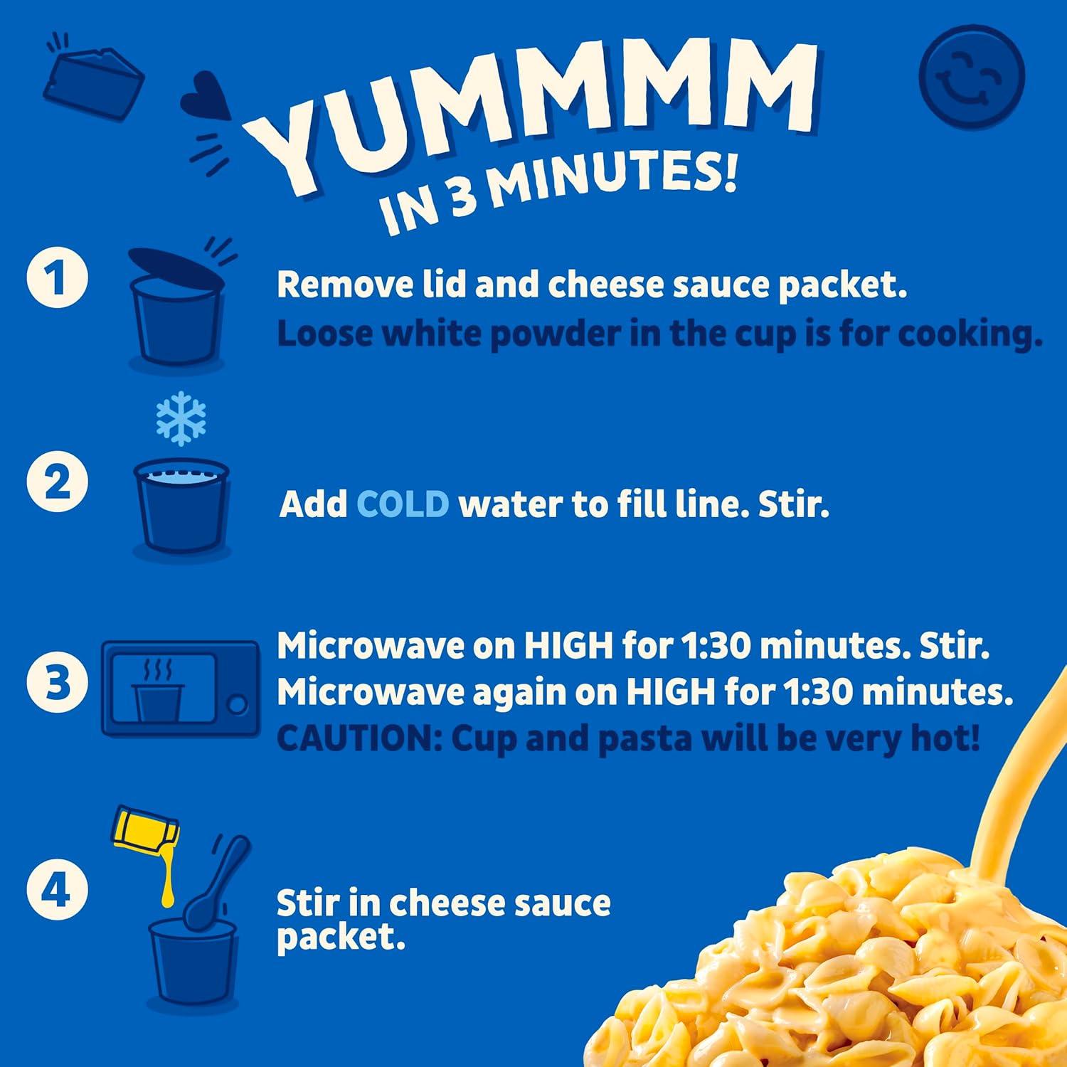 image:imageAnnies Classic Cheddar Deluxe Rich and Creamy Mac and Cheese with Organic Pasta Made with Real Cheese Dinner Side or Snacks 4 Cups 104 ozClassic Cheddar