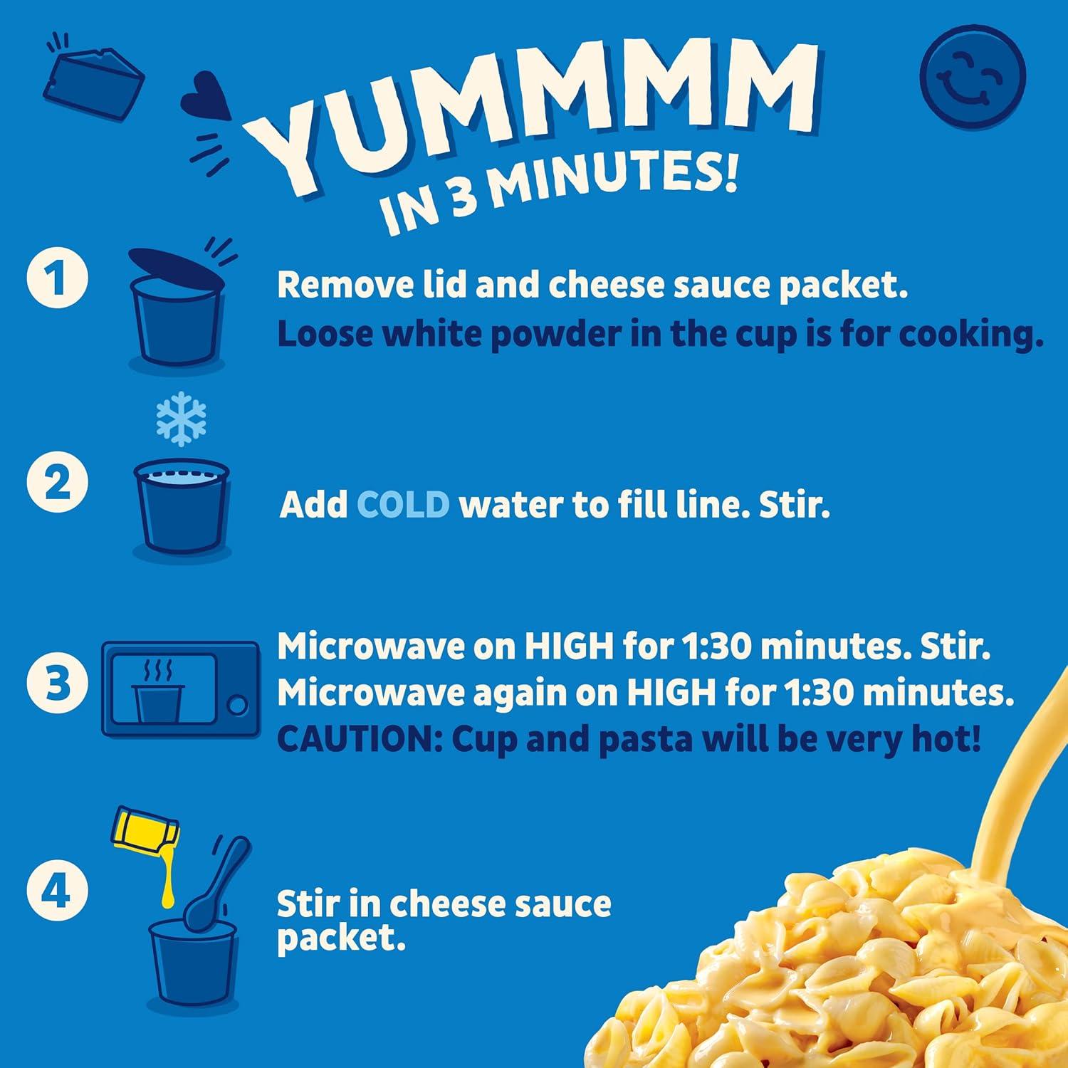 image:imageAnnies Classic Cheddar Deluxe Rich and Creamy Mac and Cheese with Organic Pasta Made with Real Cheese Dinner Side or Snacks 4 Cups 104 ozClassic Cheddar