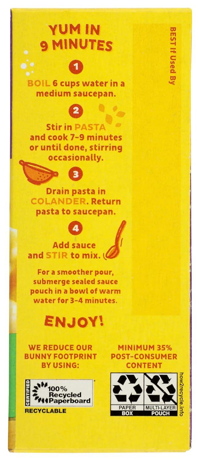 image:imageAnnies Deluxe Shells Pasta and Vegan Cheddar Style Sauce Organic 108 oz Pack of 12Cheese