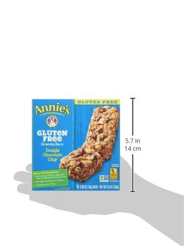image:imageAnnies Gluten Free Chewy Granola Bars Double Chocolate Chip 5 Bars 49 oz Pack of 12Double Chocolate Chip