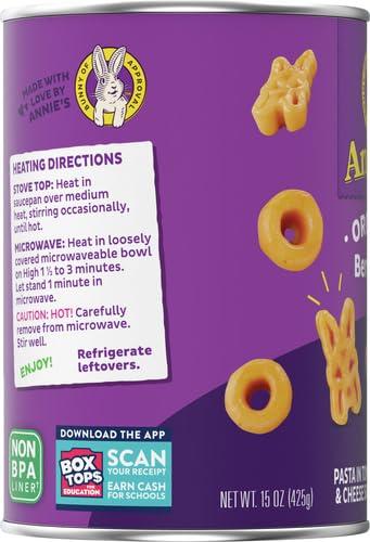 image:imageAnnies Organic Bernie Os Canned Pasta in Tomato and Cheese Sauce 15 oz Pack of 12Bernie Os