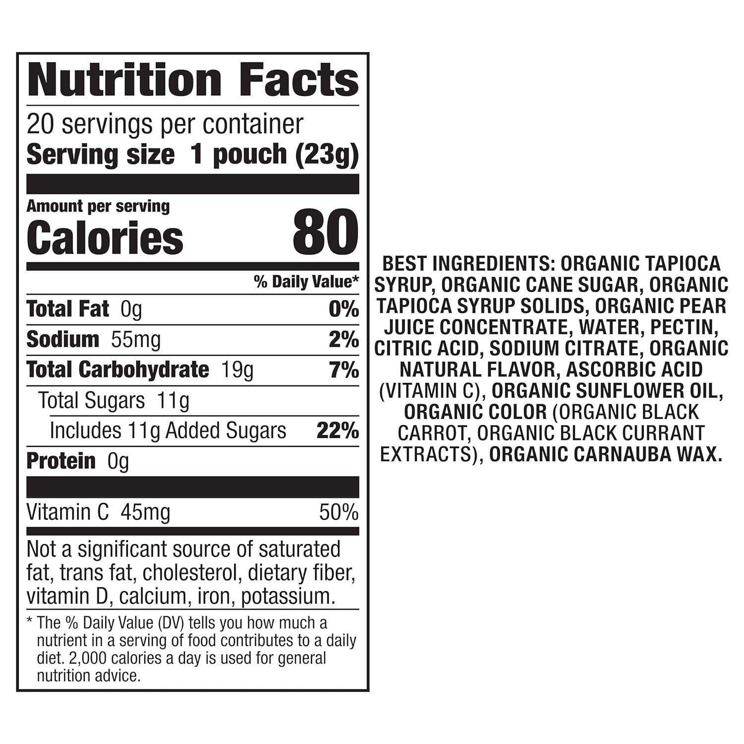 image:imageAnnies Organic Berry Patch Bunny Fruit Snacks Gluten Free 16 oz 20 ctFruit Snacks