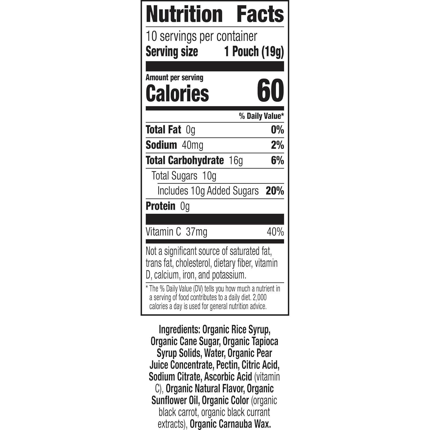 image:imageAnnies Organic Bunny Fruit Flavored Snacks Summer Strawberry Gluten Free Value Pack 22 Pouches 154 ozBerry