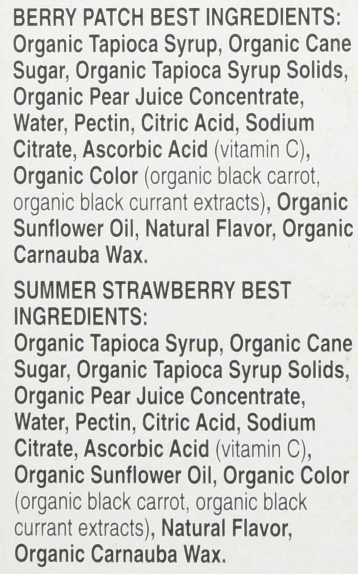image:imageAnnies Organic Bunny Fruit Flavored Snacks Summer Strawberry Gluten Free Value Pack 22 Pouches 154 ozBerry