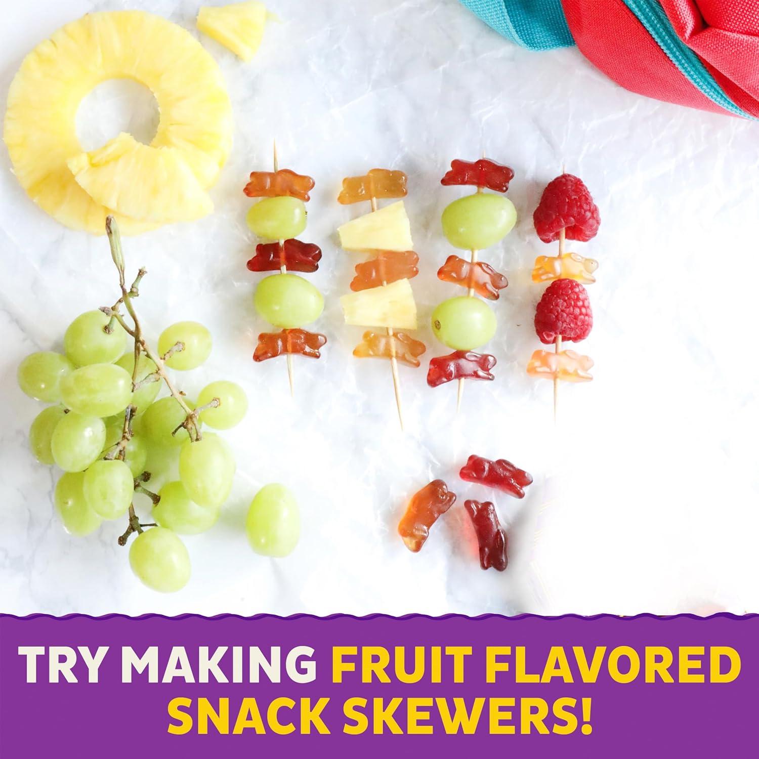 image:imageAnnies Organic Bunny Fruit Flavored Snacks Summer Strawberry Gluten Free Value Pack 22 Pouches 154 ozBerry