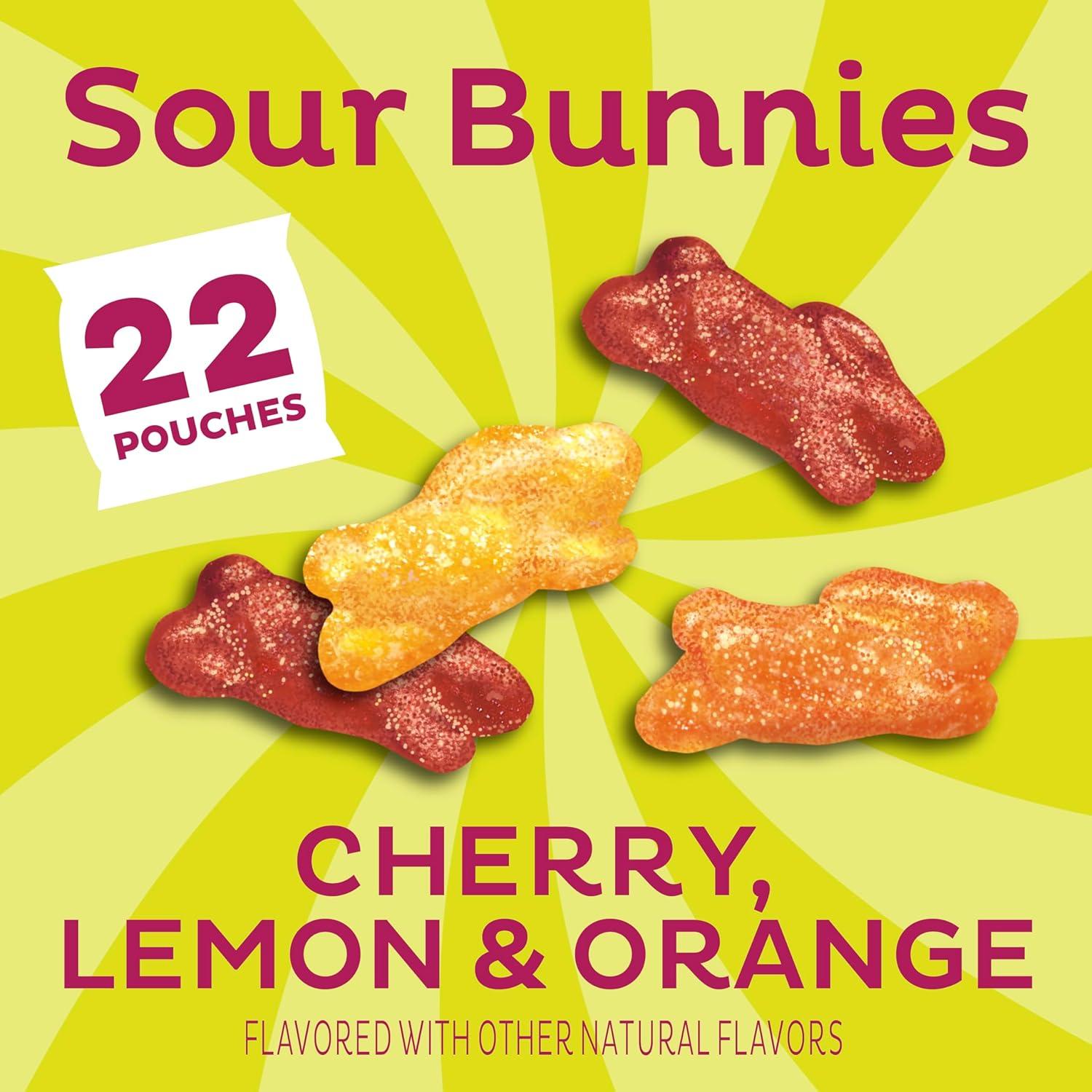 image:imageAnnies Organic Bunny Fruit Flavored Snacks Summer Strawberry Gluten Free Value Pack 22 Pouches 154 ozCherry Lemon Orange