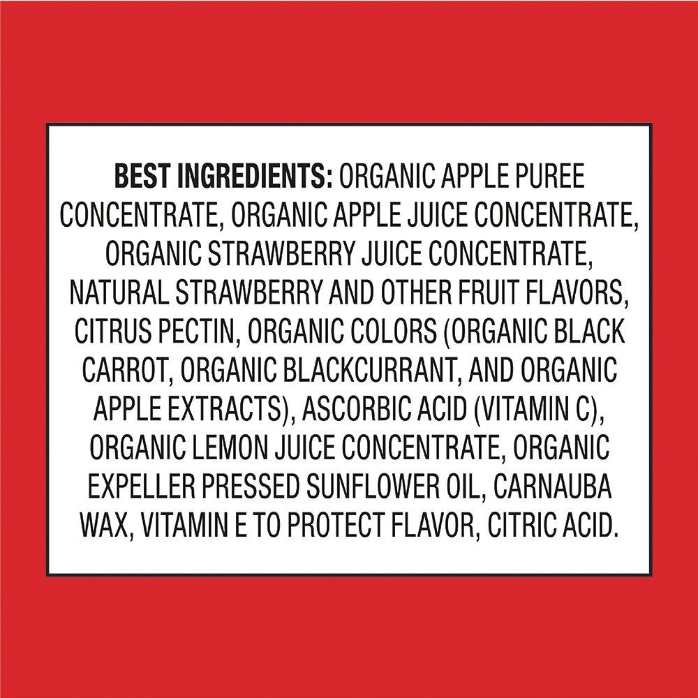 image:imageAnnies Organic Bunny Fruit Flavored Snacks Summer Strawberry Gluten Free Value Pack 22 Pouches 154 ozOrganic