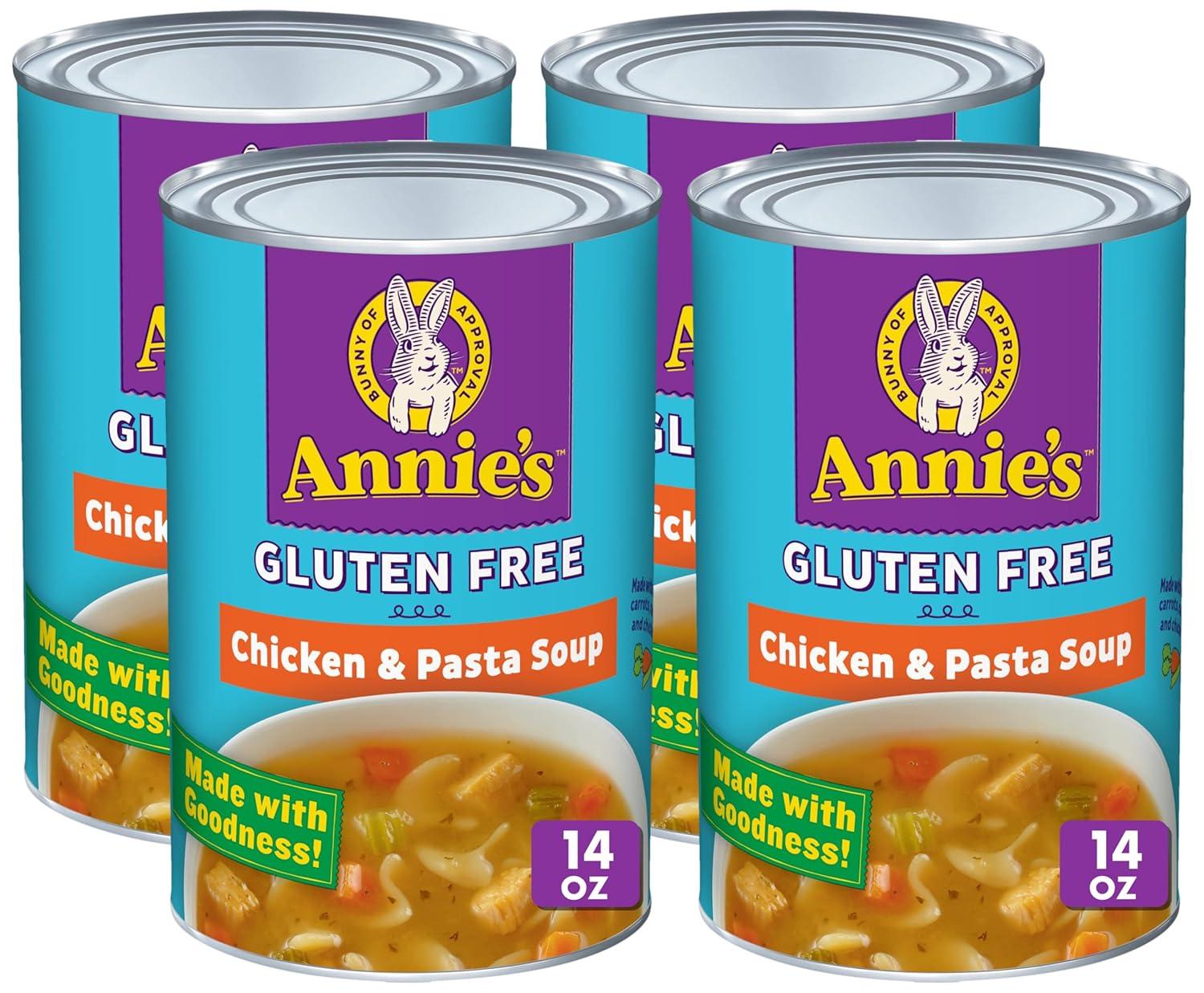 image:imageAnnies Organic Bunny Pasta and Chicken Broth Soup 14 ozChicken and Pasta