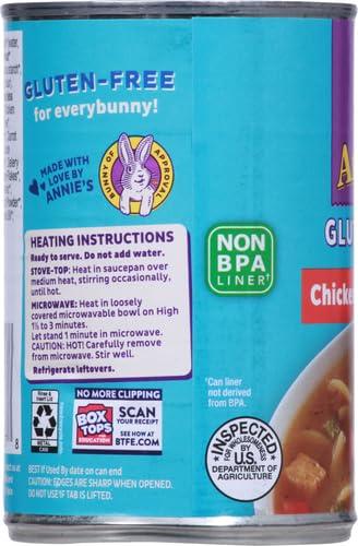 image:imageAnnies Organic Bunny Pasta and Chicken Broth Soup 14 ozChicken and Pasta
