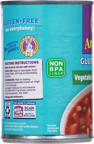 image:imageAnnies Organic Bunny Pasta and Chicken Broth Soup 14 ozVegetable Soup With Pasta