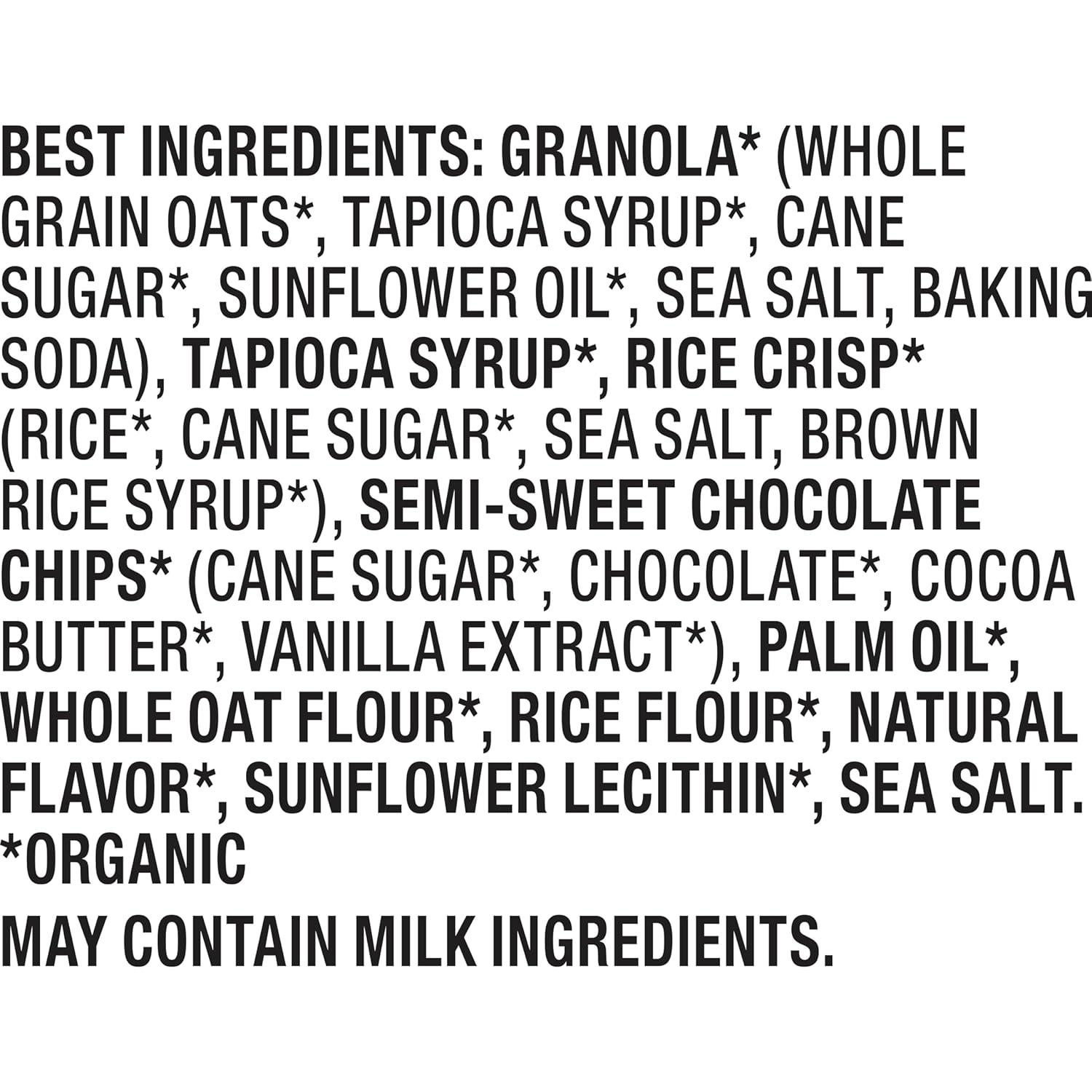 image:imageAnnies Organic Chewy Granola Bars Chocolate Chip 6 Bars 534 oz Pack of 12Chocolate Chip