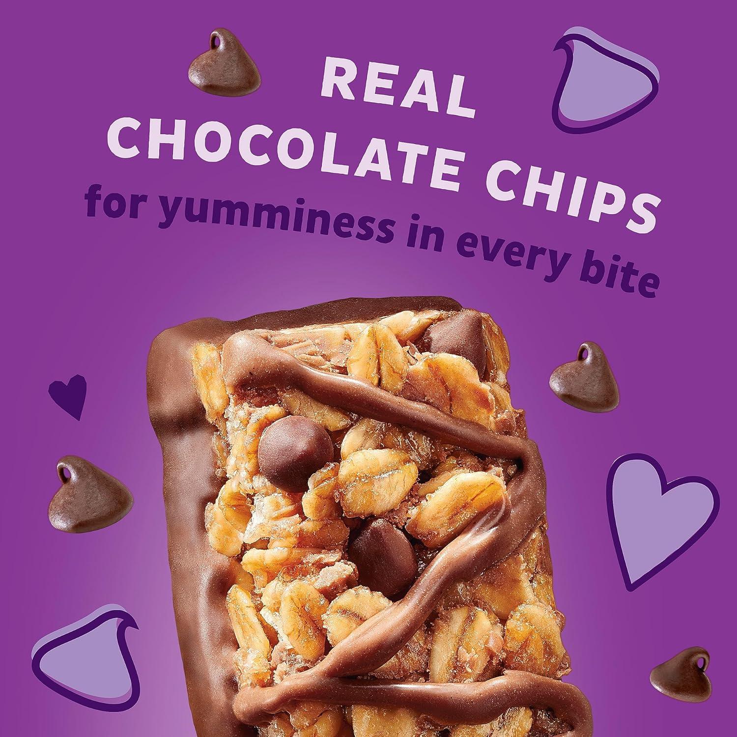 image:imageAnnies Organic Chewy Granola Bars Chocolate Chip 6 Bars 534 oz Pack of 12Chocolate Chip