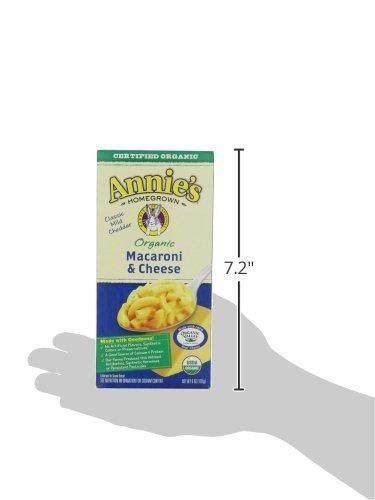 image:imageAnnies Organic Macaroni and Classic Cheddar Made with Real Cheese 6 oz Pack of 12Classic Cheddar