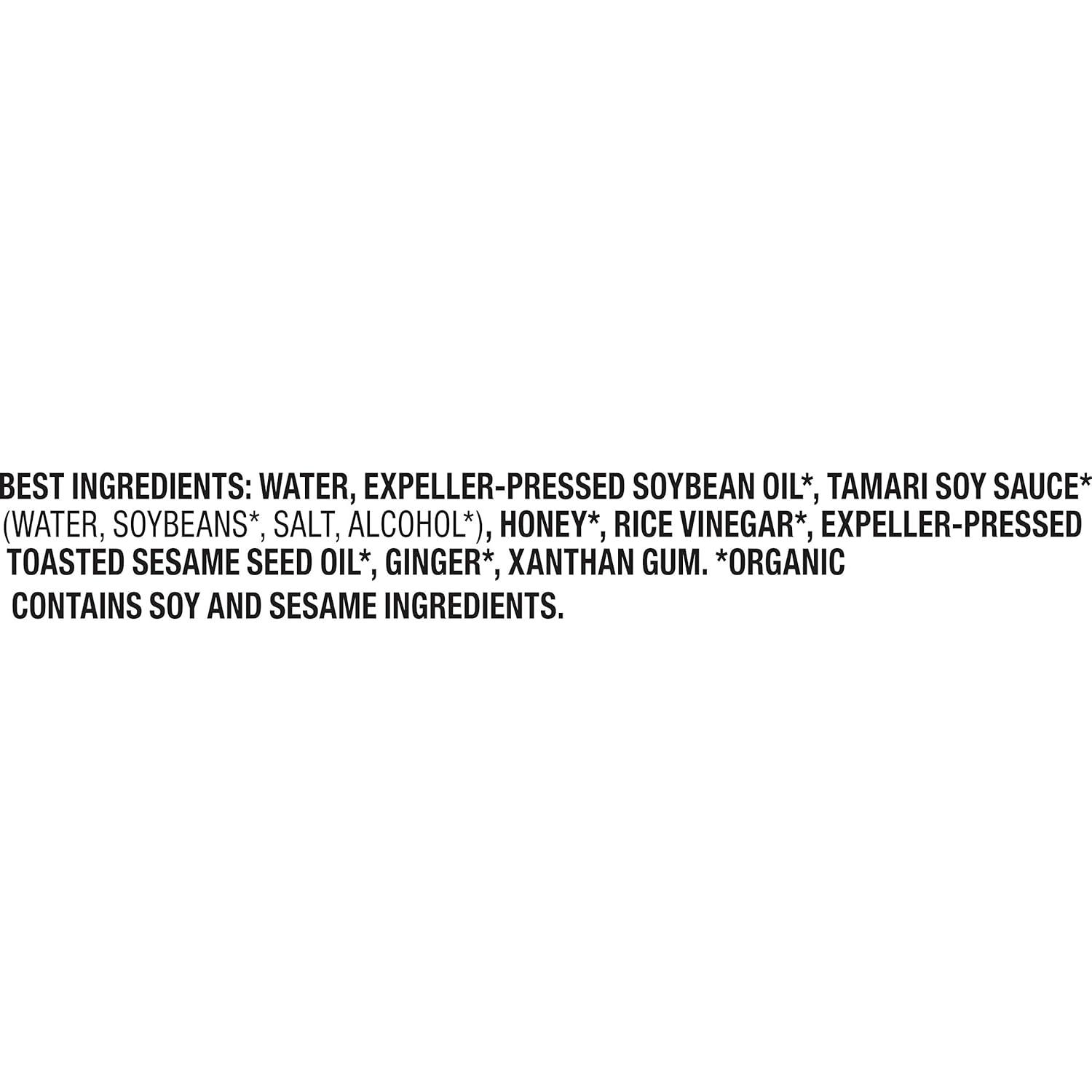 image:imageAnnies Organic Shiitake Sesame Vinaigrette Salad Dressing Vegan NonGMO 8 fl ozSesame Ginger Vinaigrette
