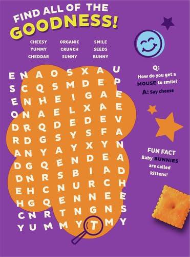 image:imageAnnies Organic Snack Variety Pack Cheddar Bunnies and Bunny Grahams 1 oz 36 ctCheddar Squares