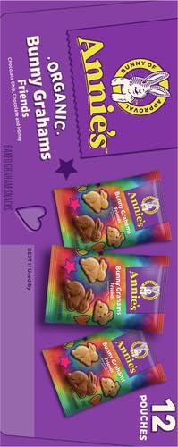image:imageAnnies Organic Snack Variety Pack Cheddar Bunnies and Bunny Grahams 1 oz 36 ctFriends Bunny Grahams