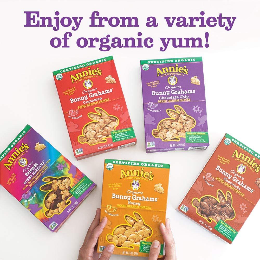 image:imageAnnies Organic Snack Variety Pack Cheddar Bunnies and Bunny Grahams 1 oz 36 ctHoney