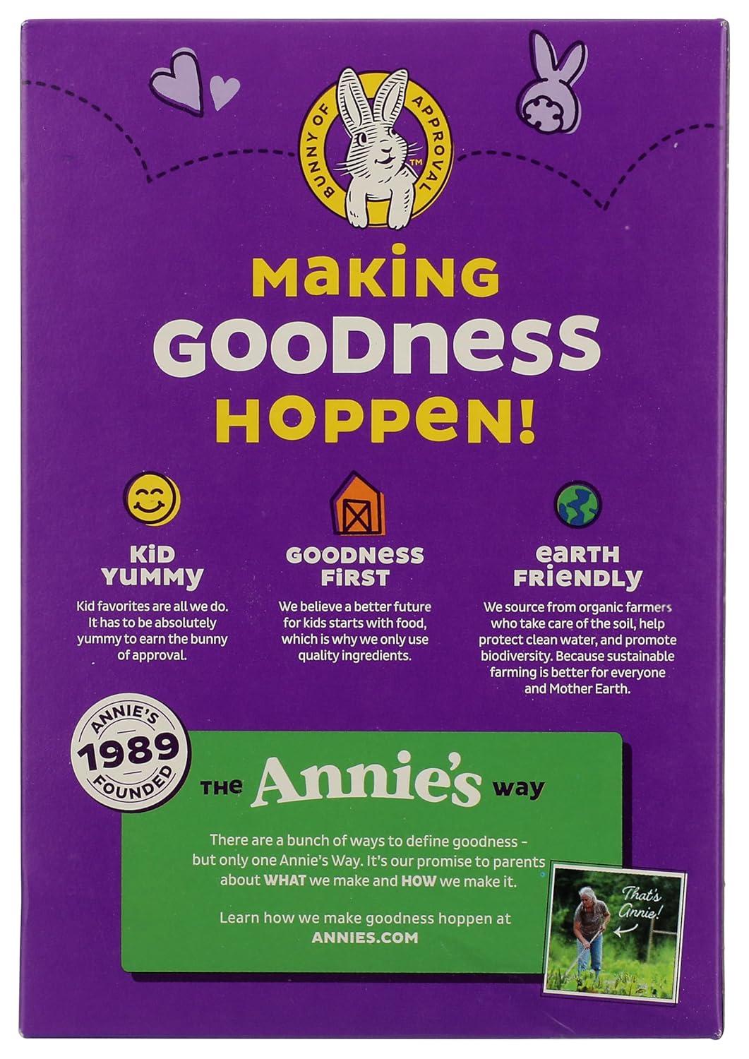 image:imageAnnies Organic Snack Variety Pack Cheddar Bunnies and Bunny Grahams 1 oz 36 ctHoney