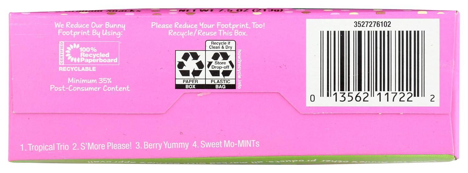 image:imageAnnies Organic Snack Variety Pack Cheddar Bunnies and Bunny Grahams 1 oz 36 ctNeapolitan