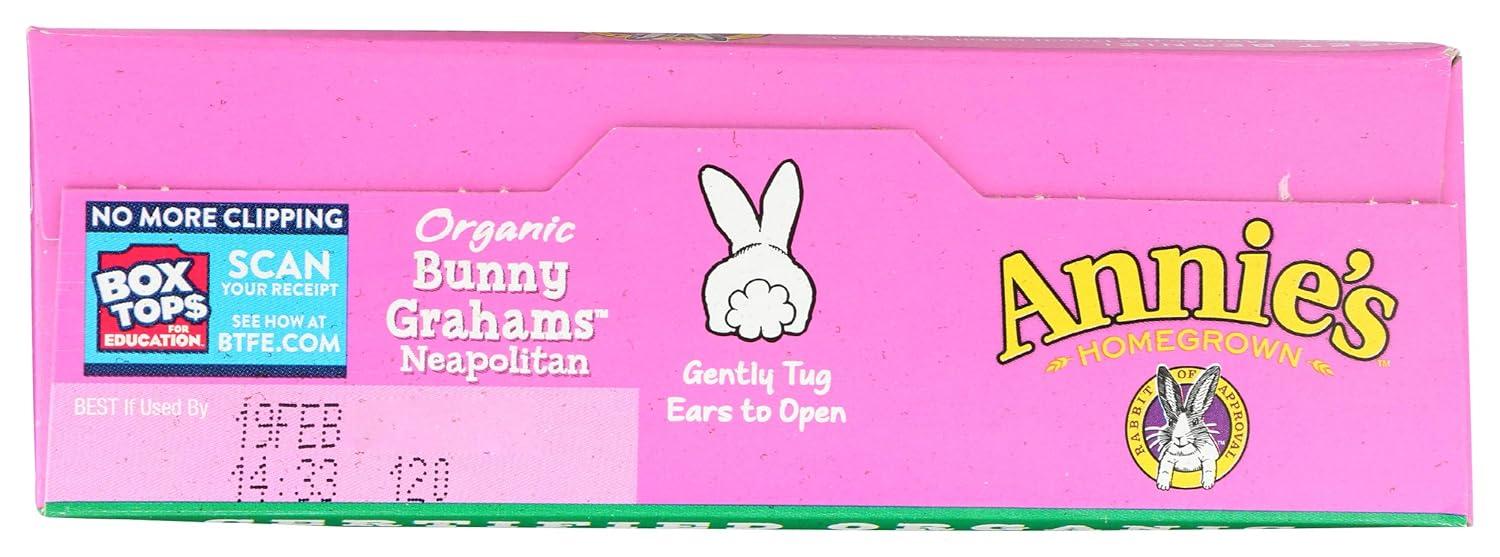 image:imageAnnies Organic Snack Variety Pack Cheddar Bunnies and Bunny Grahams 1 oz 36 ctNeapolitan