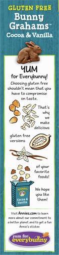 image:imageAnnies Organic Snack Variety Pack Cheddar Bunnies and Bunny Grahams 1 oz 36 ctVanilla