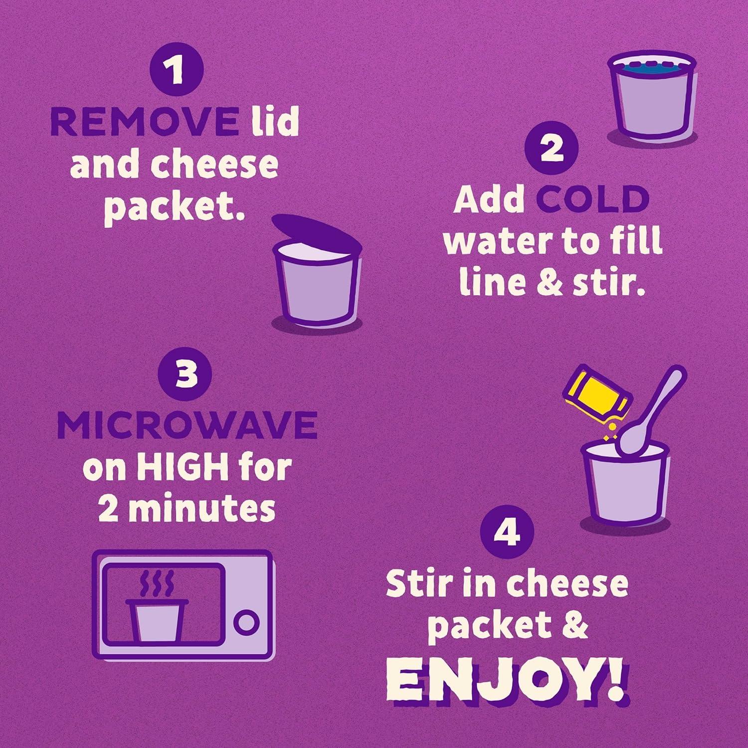 image:imageAnnies Real Aged Cheddar Microwavable Mac and Cheese Cup with Organic Pasta Made with Real Cheese Dinner Side or Snacks 201 oz Pack of 12Real Aged Cheddar