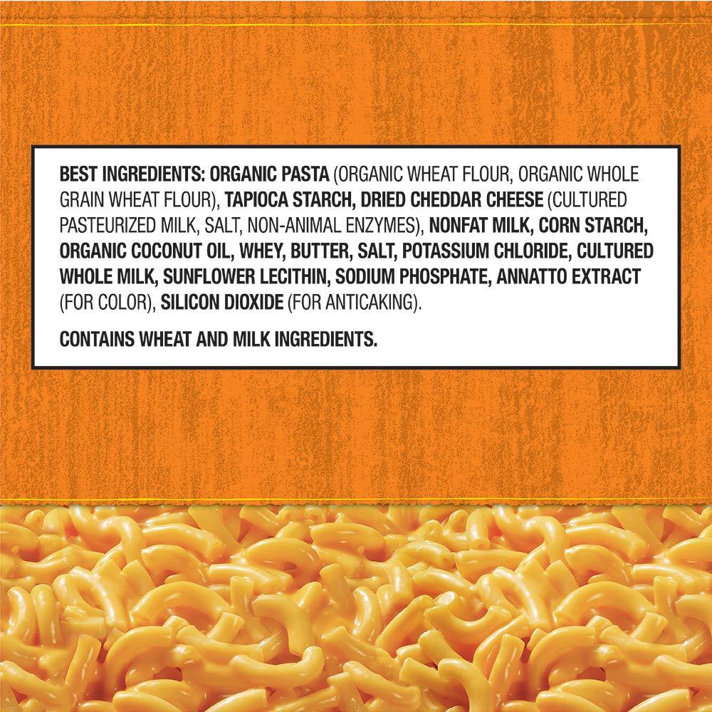image:imageAnnies Real Aged Cheddar Microwavable Mac and Cheese Cup with Organic Pasta Made with Real Cheese Dinner Side or Snacks 201 oz Pack of 12Real Aged Cheddar