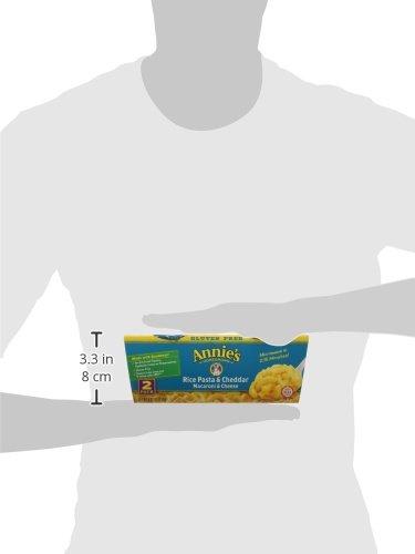 image:imageAnnies Real Aged Cheddar Microwave Mac and Cheese with Gluten Free Pasta Cups 2 Ct 402 oz Pack of 6Real Aged Cheddar