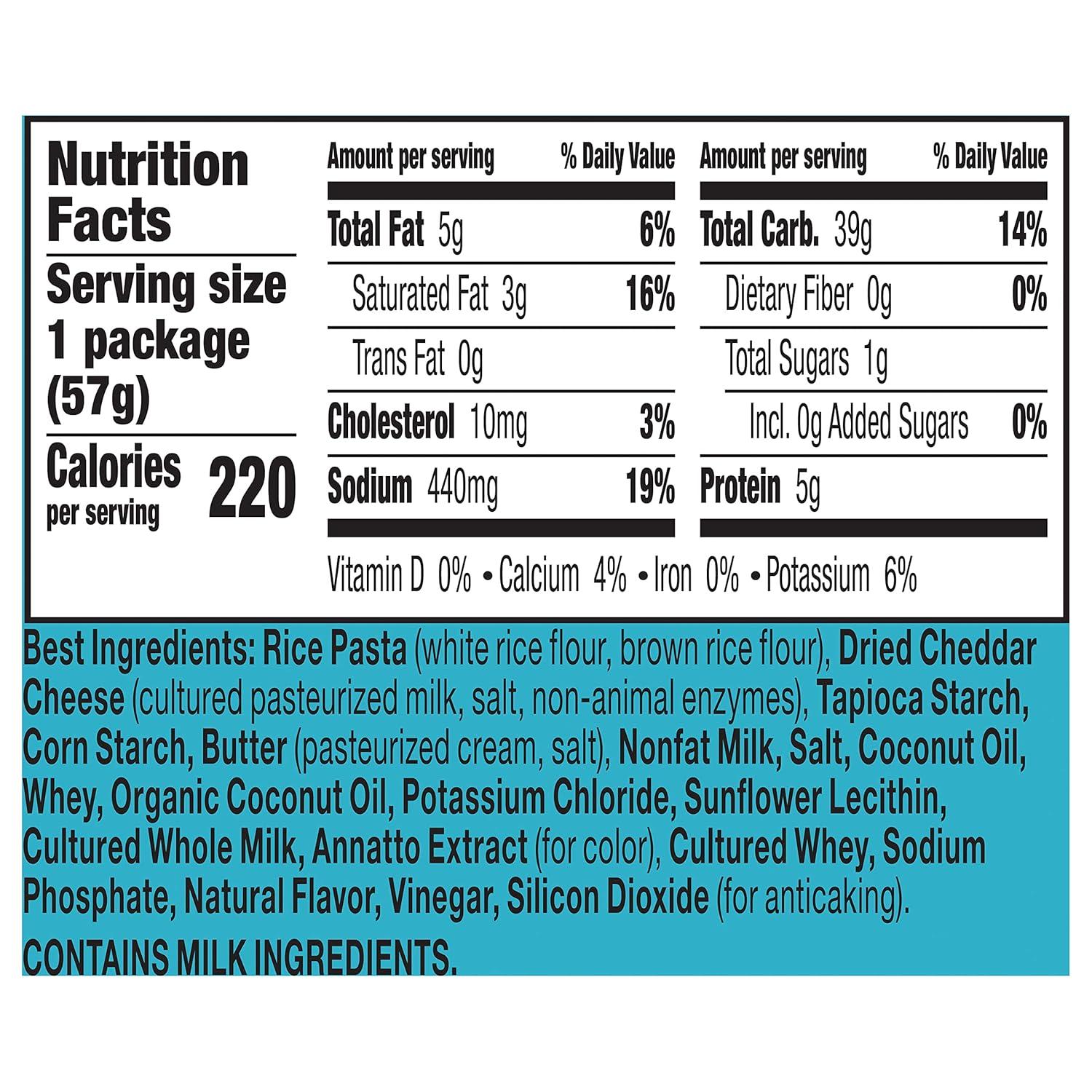 image:imageAnnies Real Aged Cheddar Microwave Mac and Cheese with Gluten Free Pasta Cups 2 Ct 402 oz Pack of 6Real Aged Cheddar