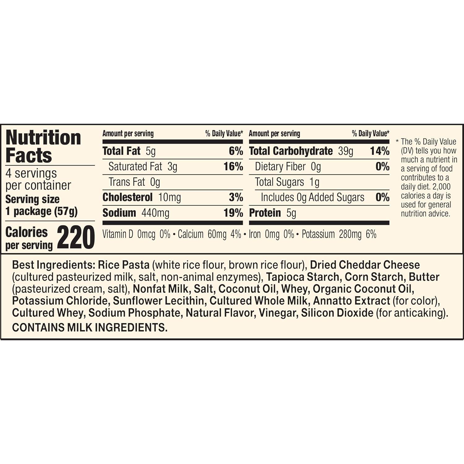 image:imageAnnies Real Aged Cheddar Microwave Mac and Cheese with Gluten Free Pasta Cups 2 Ct 402 oz Pack of 6Real Aged Cheddar