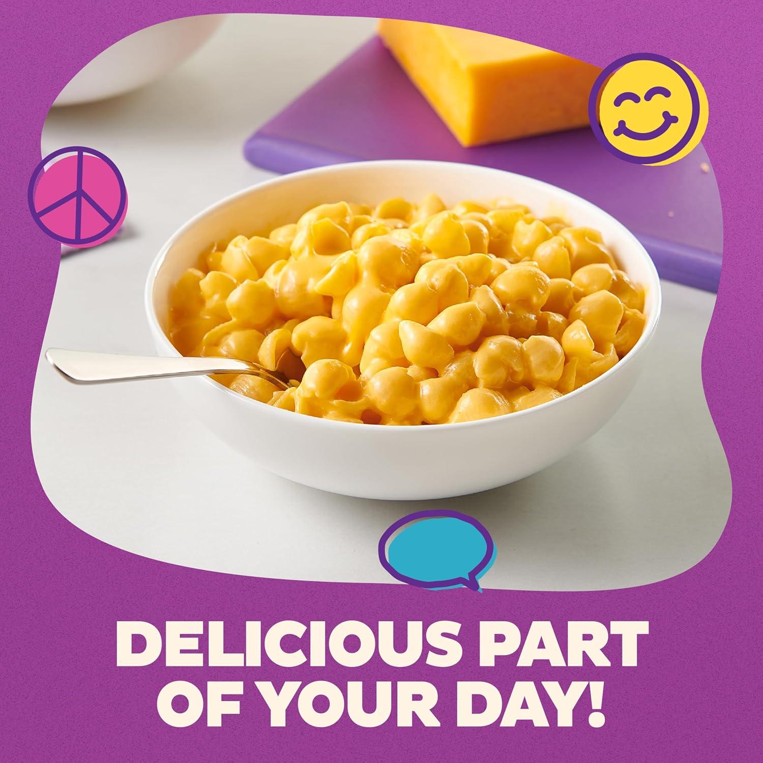 image:imageAnnies Super Mac Shells and White Cheddar Made with Organic Pasta 6 oz Pack of 12Real Aged Cheddar