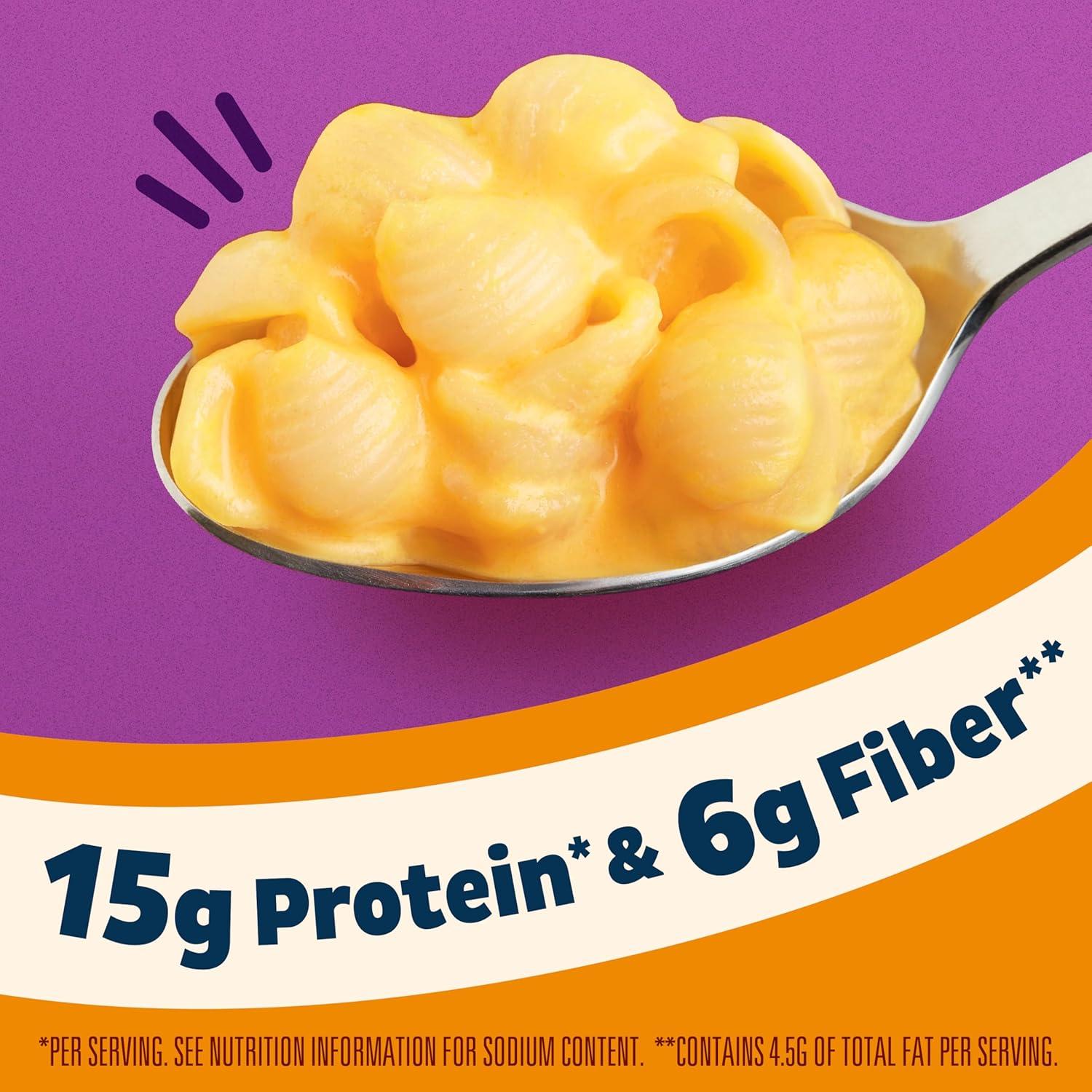 image:imageAnnies Super Mac Shells and White Cheddar Made with Organic Pasta 6 oz Pack of 12Real Aged Cheddar