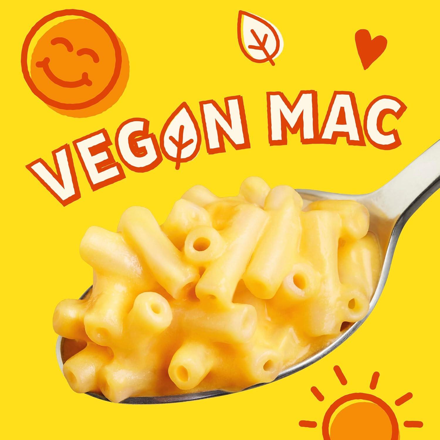 image:imageAnnies Vegan Mac and Cheddar Flavor Pasta and Sauce Organic Plant Based Dinner Side or Snacks 6 oz Pack of 12Cheddar