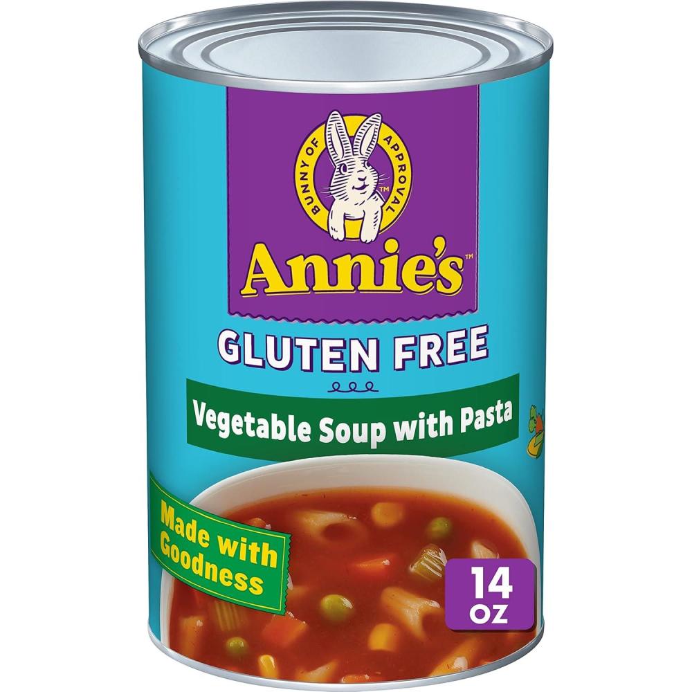 image:imageAnnies Organic Bunny Pasta and Chicken Broth Soup 14 ozVegetable Soup With Pasta