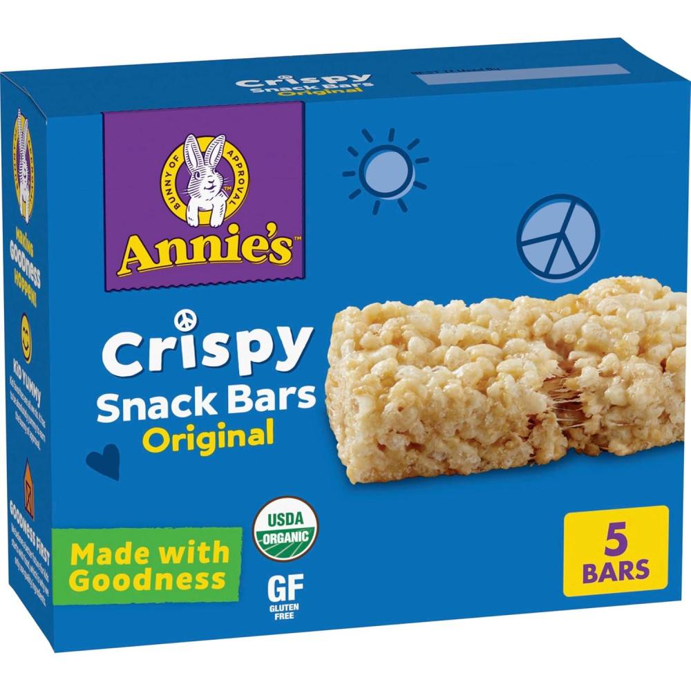 image:imageAnnies Organic Original Crispy Snack Bars Gluten Free 39 oz 5 ctOriginal