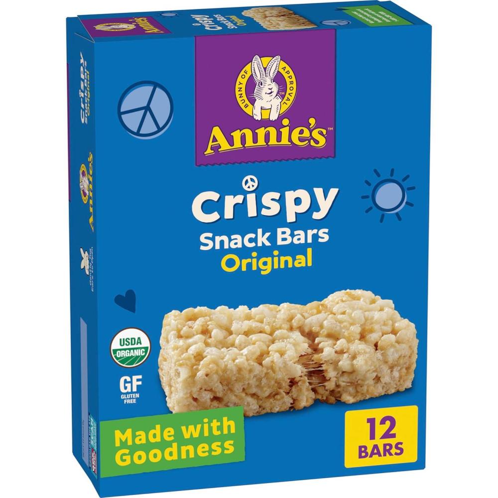 image:imageAnnies Organic Original Crispy Snack Bars Gluten Free Value Pack 12 Bars 936 ozOriginal