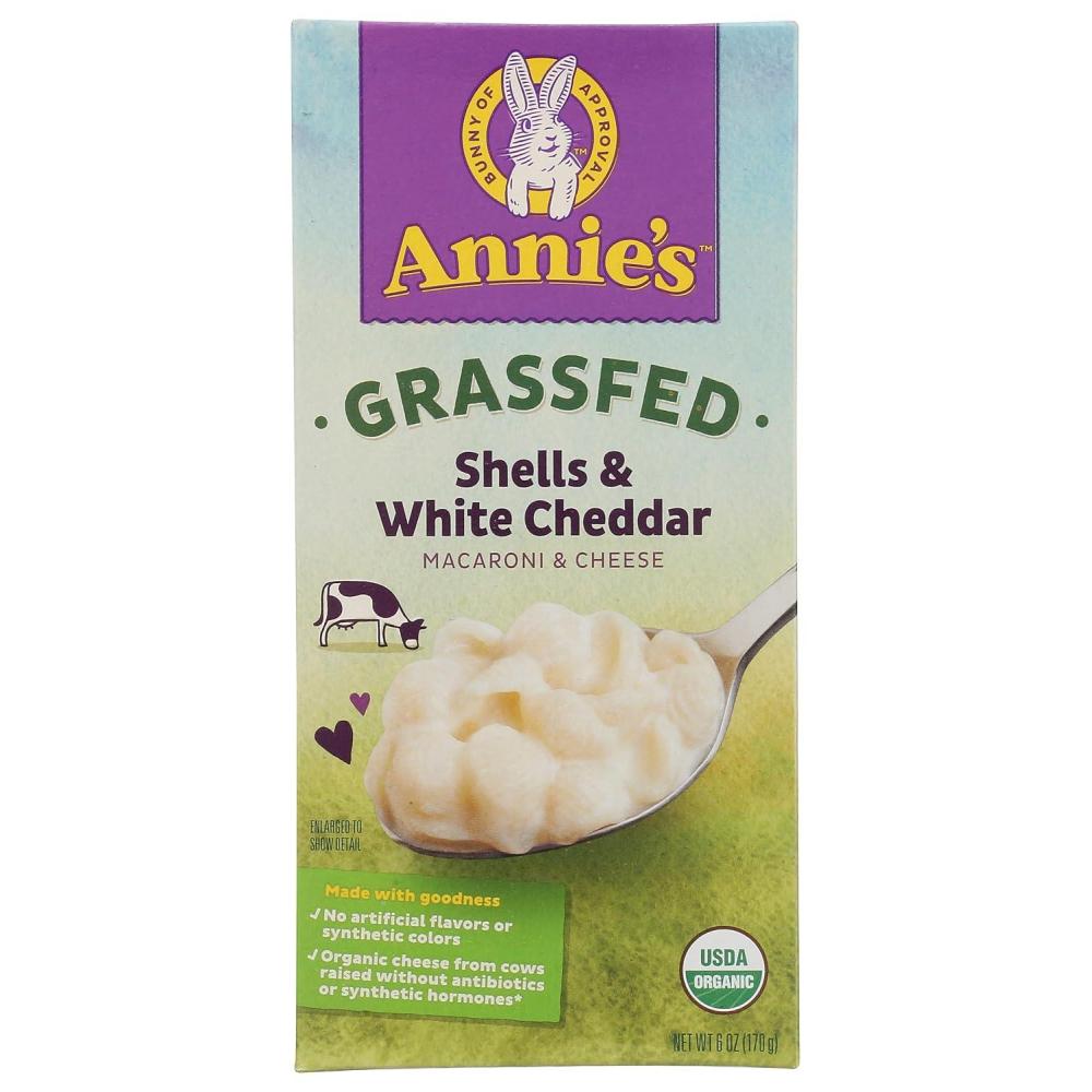 image:imageAnnies Organic Shells and Real Aged Cheddar Made with Real Cheese 6 oz Pack of 12Cheddar