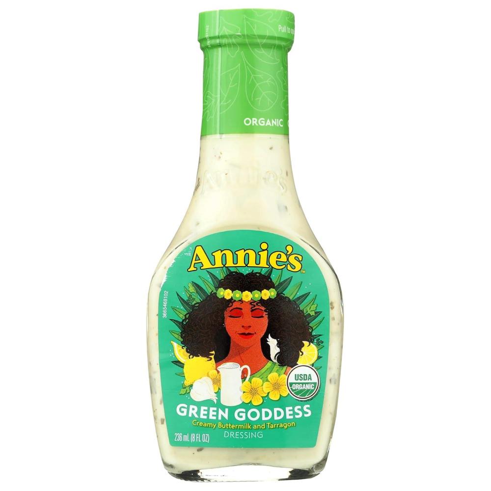 image:imageAnnies Organic Shiitake Sesame Vinaigrette Salad Dressing Vegan NonGMO 8 fl ozGreen Goddess