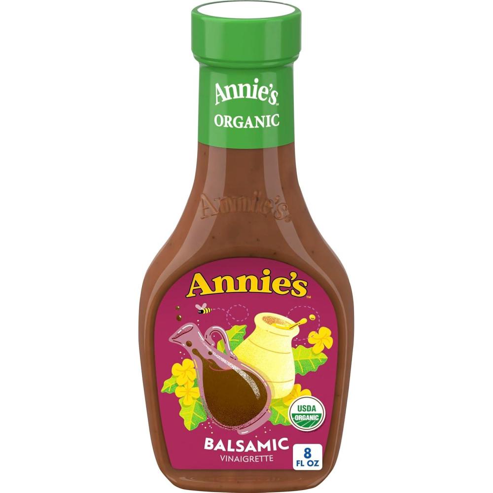 image:imageAnnies Organic Shiitake Sesame Vinaigrette Salad Dressing Vegan NonGMO 8 fl ozOrganic Balsamic Vinaigrette