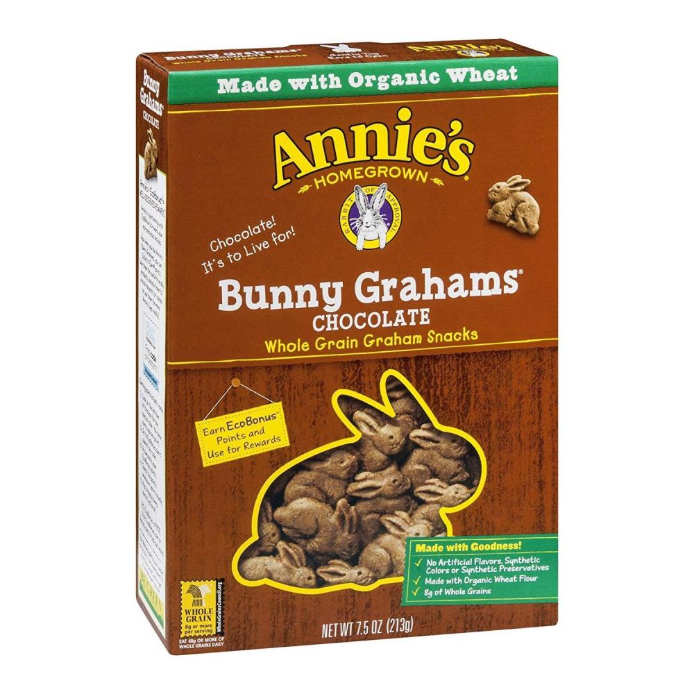 image:imageAnnies Organic Snack Variety Pack Cheddar Bunnies and Bunny Grahams 1 oz 36 ctCookie