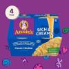 Annie’s Classic Cheddar Deluxe Rich and Creamy Mac and Cheese with Organic Pasta, Made with Real Cheese, Dinner Side or Snacks, 4 Cups, 10.4 oz(Classic Cheddar)