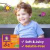 Annie’s Organic Bees, Bugs, and Butterflies Fruit Flavored Snacks, 10 Pouches, 7 oz(Strawberry  Orange & Raspberry)