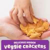 Annie’s Organic Cheddar Bunnies Baked Snack Crackers, Original, 7.5 oz(Sea Salt with Hidden Veggies)