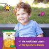 Annie’s Organic Cheddar Cheesy Smiles, Baked Corn Puffs, Gluten Free, 4 oz (Pack of 12)