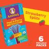 Annie’s Organic Fruit Peel-A-Parts Fruit Flavored Snacks, Strawberry and Fruit Punch, Gluten Free, Vegan, Variety Pack, 12 Count, 6.7 oz(Strawberry)