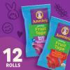 Annie’s Organic Fruit Tape, Swirly Strawberry and Bendy Berry, Gluten Free, Variety Pack, 12 Rolls, 9 oz(Strawberry & Bendy Berry)