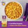 Annie’s Organic Macaroni and Classic Cheddar, Made with Real Cheese, 6 oz (Pack of 12)(Real Aged Cheddar)