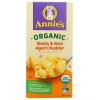 Annie’s Organic Shells and White Cheddar, Made with Real Cheese, 6 oz (Pack of 12)(Unflavored)