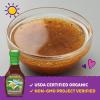 Annie’s Organic Shiitake Sesame Vinaigrette Salad Dressing, Vegan, Non-GMO, 8 fl oz(Organic Shiitake Sesame Vinaigrette)