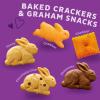 Annie’s Organic Variety Pack, Cheddar Bunnies, Bunny Grahams and Cheddar Squares, 12 Pouches, 11 oz